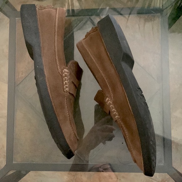 TODS Soft SUEDE PENNY LOAFERS - Picture 2 of 9